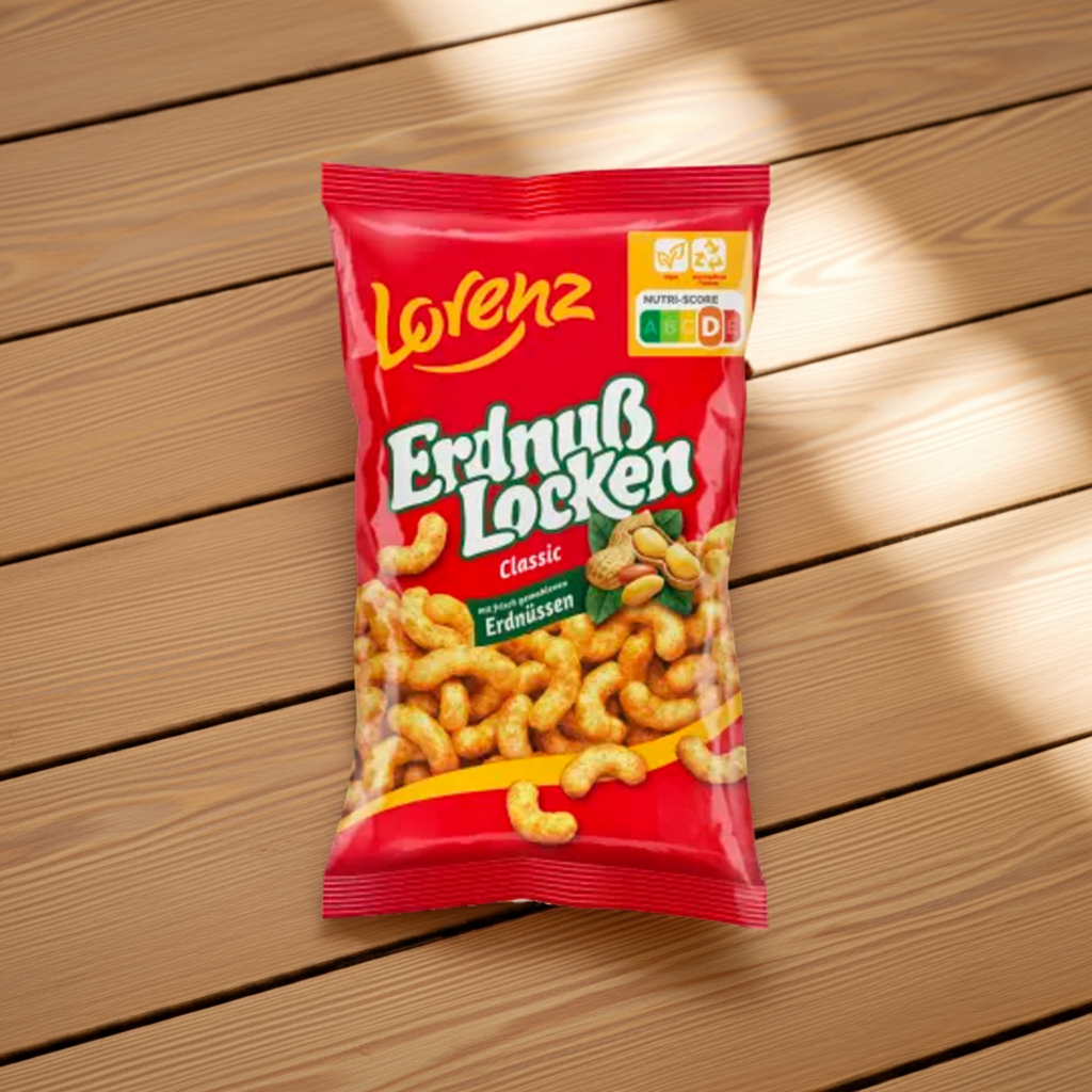 Lorenz Erdnuss Locken 150 g
