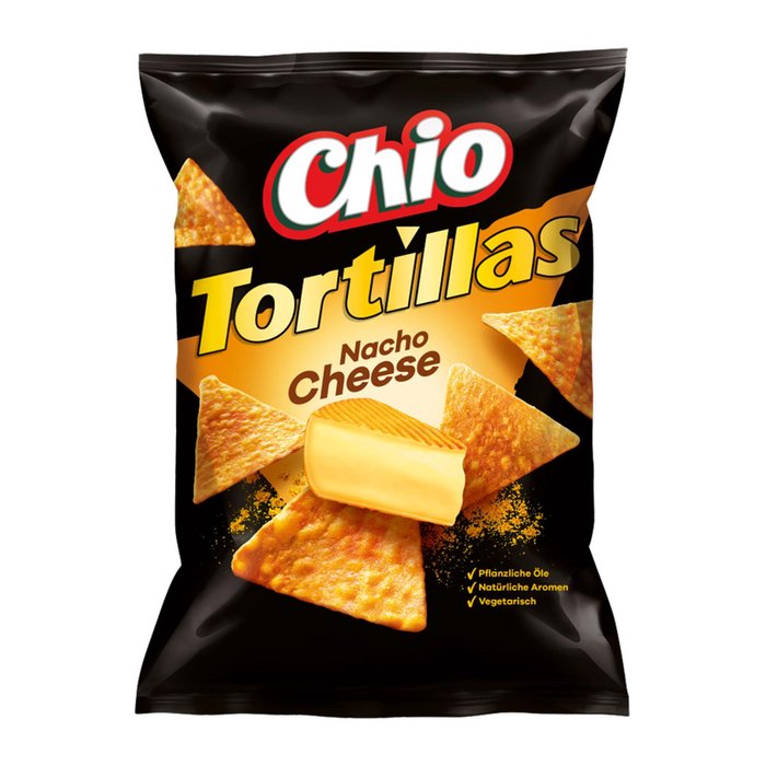 Chio Tortilla Nacho Cheese 110g