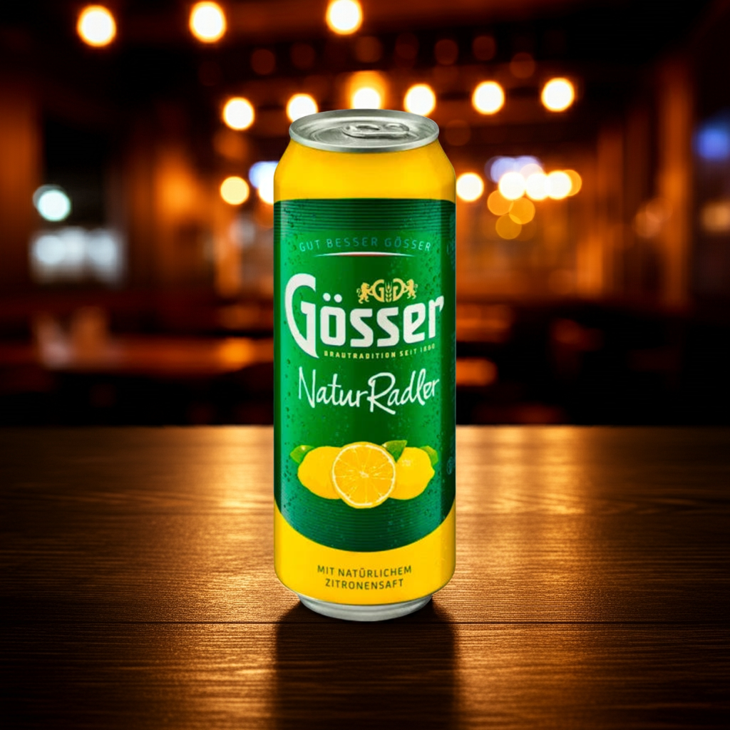 Gösser Naturradler Zitrone 0,5L