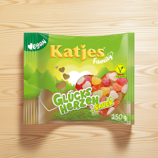 Katjes Glücksherzen sauer 250 g