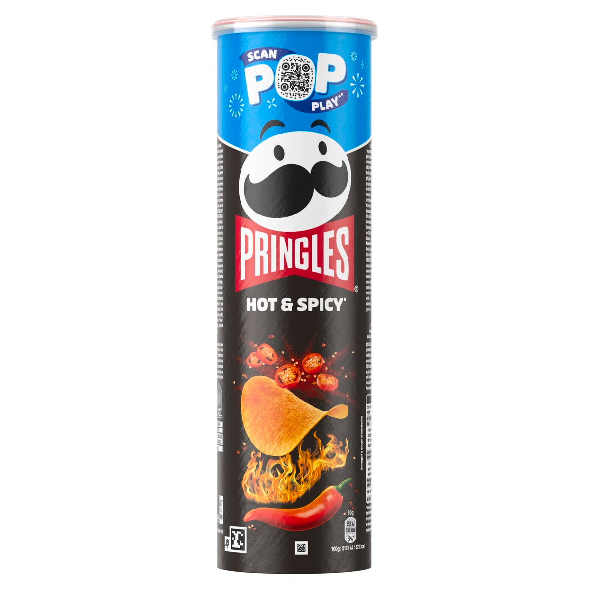 Pringles Hot & Spicy 185g