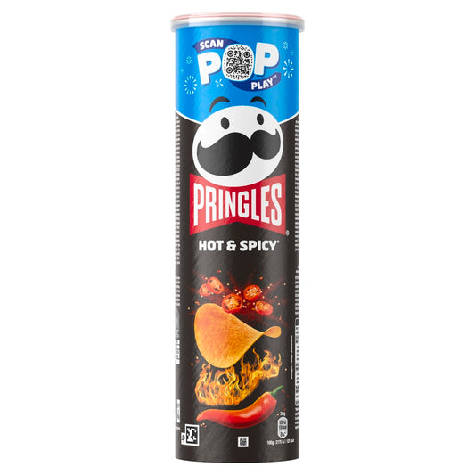 Pringles Hot & Spicy 185g